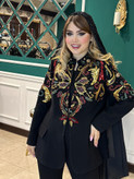 کت و شلوار زنانه مجلسی جواهردوزی افروز