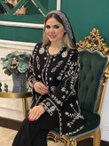 کت و شلوار مجلسی زنانه جواهردوزی گندم