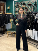 اورال زنانه مجلسی جواهردوزی مانلی