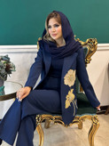 کت و شلوار زنانه اپلیکه و جواهردوزی ترنم