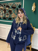 کراپ و شلوار زنانه مجلسی جواهردوزی ایرانا
