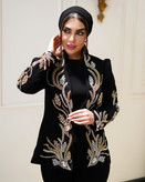 کت و شلوار زنانه جواهردوزی سامانتا