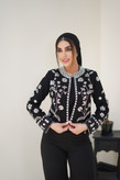 کت و شلوار زنانه جواهردوزی آرمیلا
