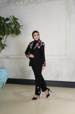 کت و شلوار مجلسی زنانه جواهردوزی آدرینا