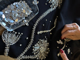 کت و شلوار زنانه مجلسی جواهردوزی آرسو