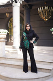 کت و شلوار زنانه مجلسی جواهردوزی ققنوس