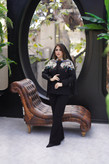 کت و شلوار زنانه مجلسی جواهردوزی پرنده