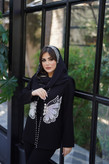 کت و شلوار زنانه مجلسی جواهردوزی پروانه