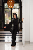کت و شلوار زنانه مجلسی جواهردوزی هانا
