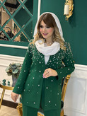 کت و شلوار زنانه مجلسی جواهردوزی بنیا