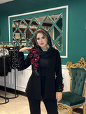 کت و شلوار زنانه مجلسی جواهردوزی لیلیوم