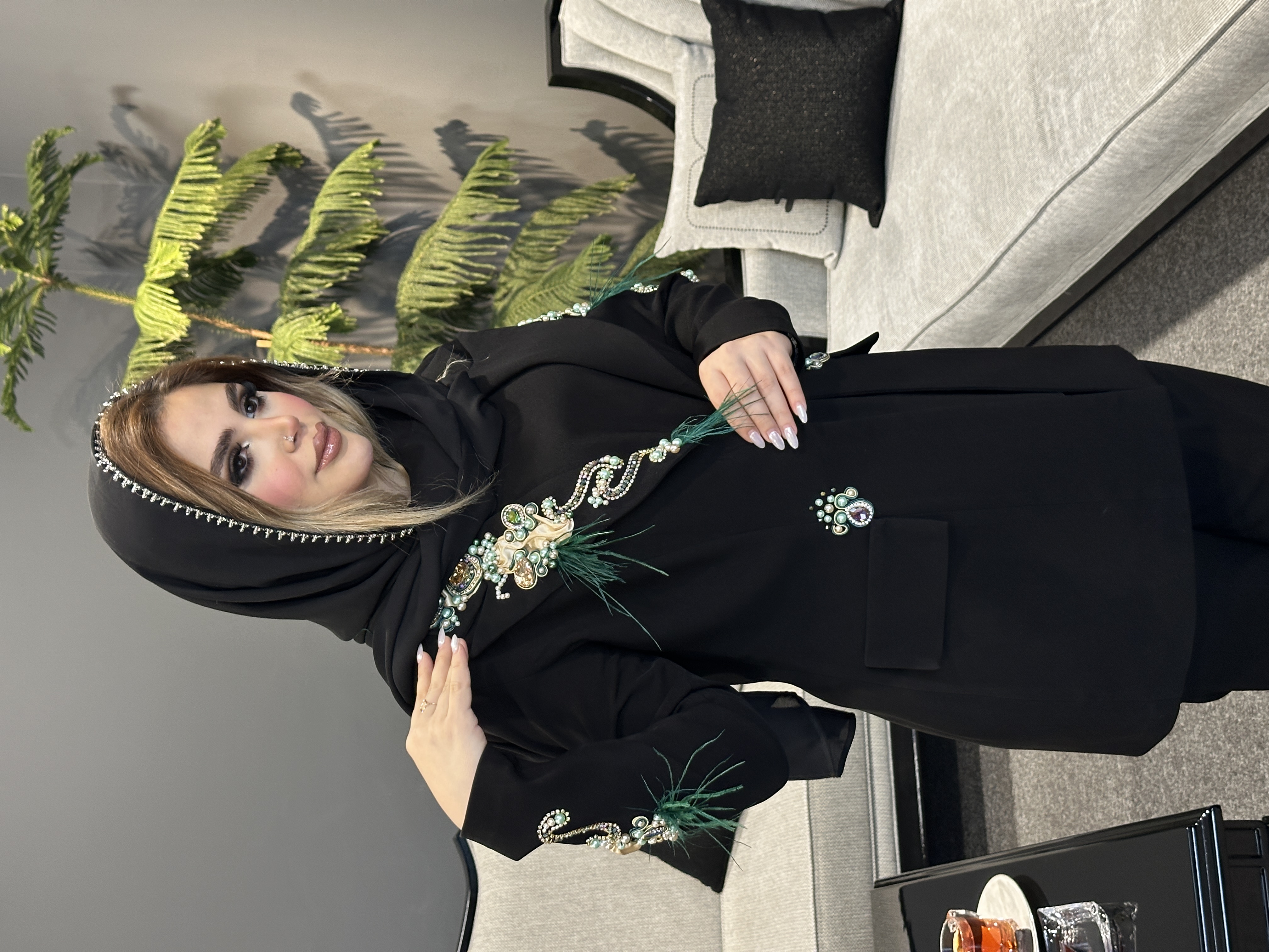 کت و شلوار زنانه مجلسی جواهردوزی و درباردوزی